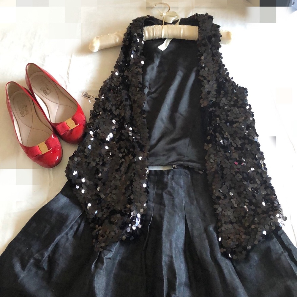 Aldo Black Beads Vest